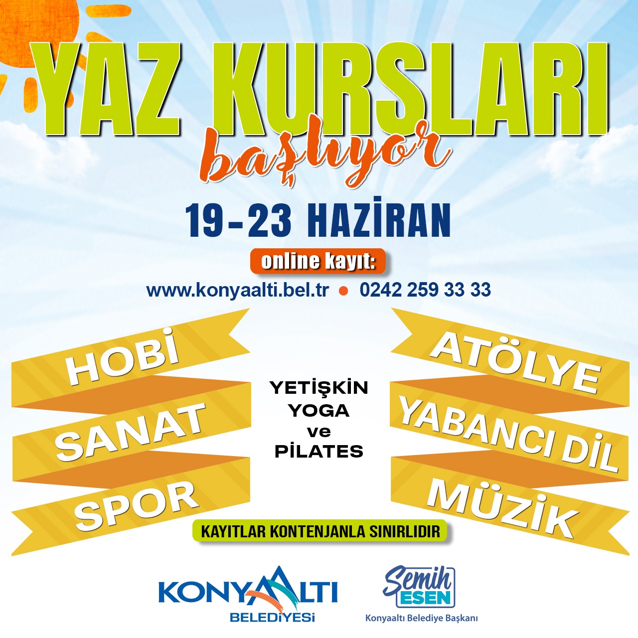 KONSEM ile hem eğlenecek hem öğrenecekler